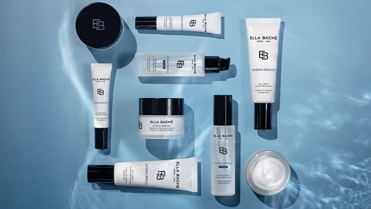 Peau déshydratée : la routine ELLA BACHÉ pour une rentrée en beauté